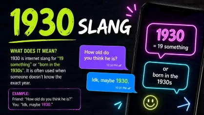 1930 slang