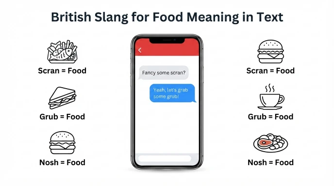 British Slang for Food Meaning
