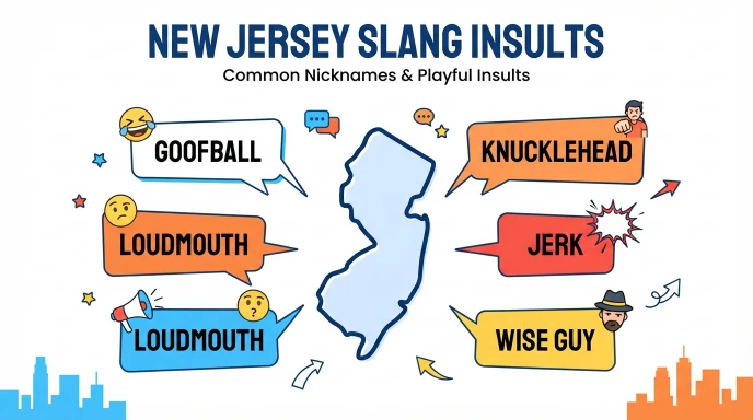 new jersey slang insults