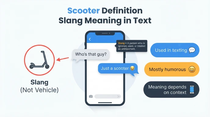 scooter definition slang
