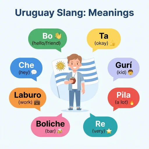 Uruguay Slang: Meanings