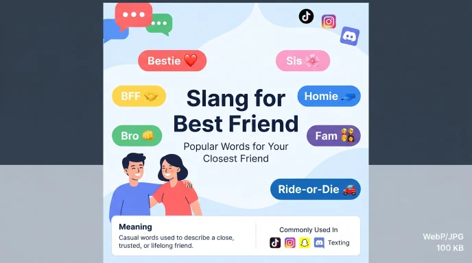 slang for best friend