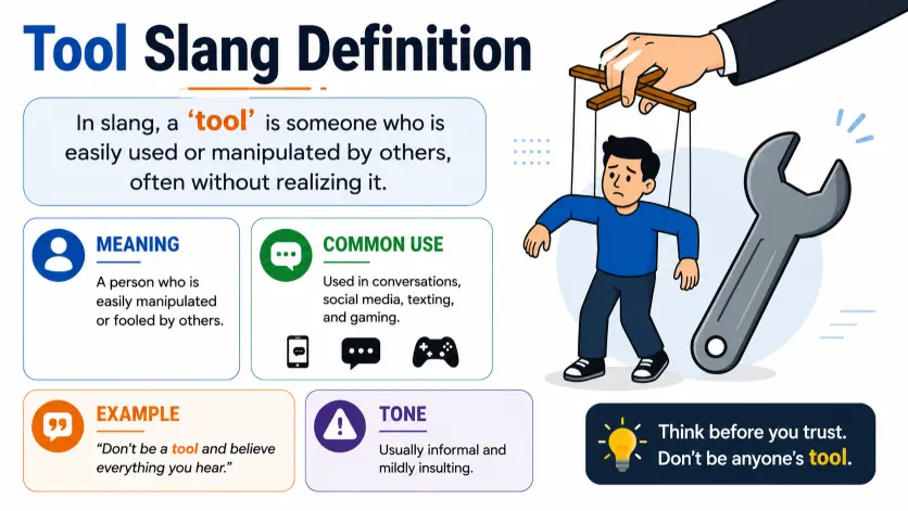tool slang definition