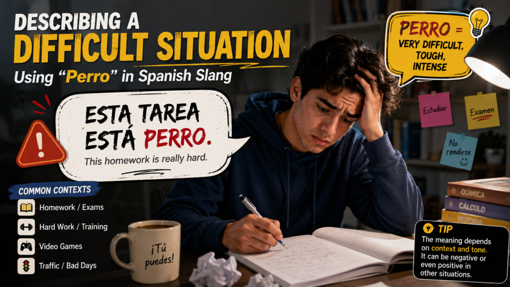 Describing a Difficult Situation