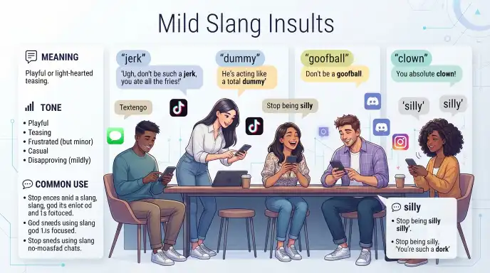 Mild Slang Insults