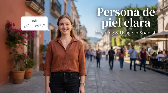 Persona de piel clara