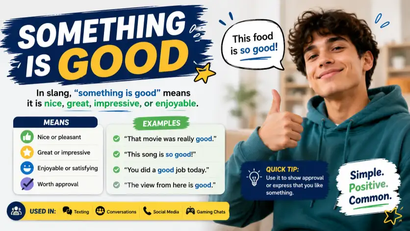 Something Is Good