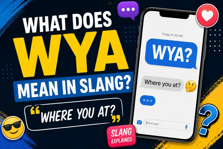 what does wya mean in slang