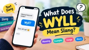 what does wyll mean slang