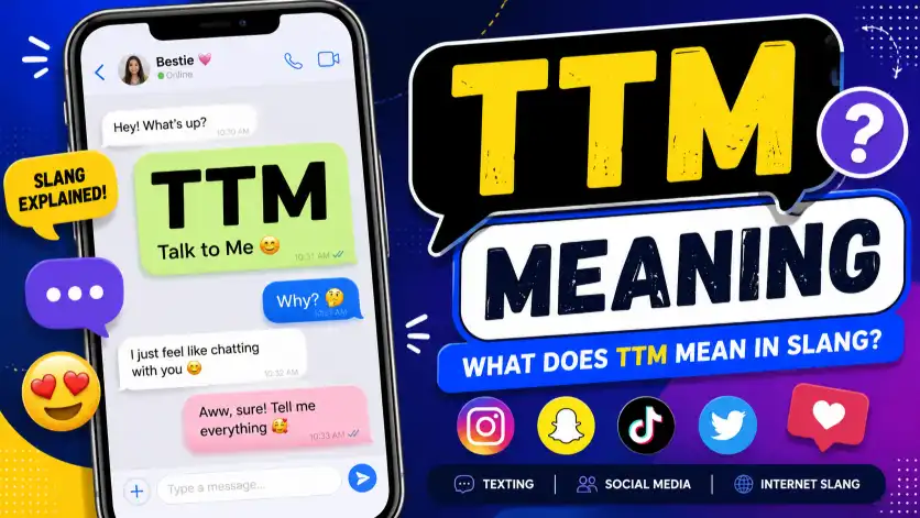 what does ttm mean in slang