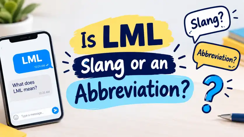 Is LML Slang or an Abbreviation?
