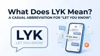 lyk mean in text