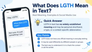 what does lgth mean in text