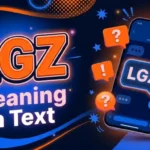 what does lgz mean in text